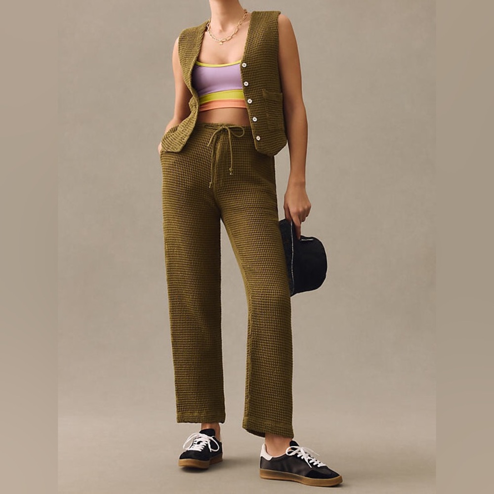 Donni. Waffle Painter Pants - Picture 4 of 4